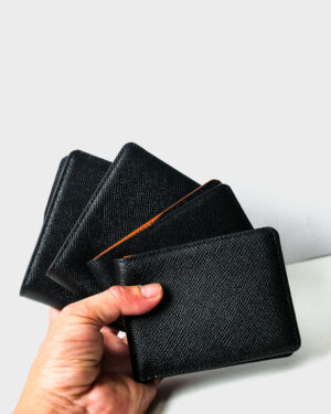 Ví ngang da Epsom (Phối vàng/ Sơn cạnh) vi mini phoi vang epsom 4